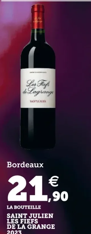 Bordeaux Saint Julien Les Fiefs de la Grange 2023