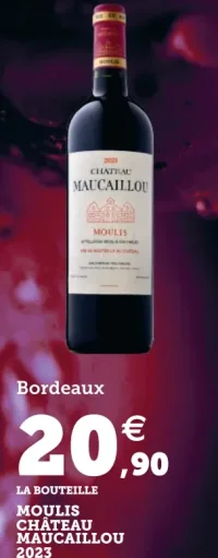 Bordeaux Moulis Château Maucaillou 2023