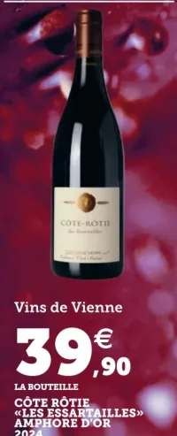 Vins de Vienne Côte-Rôtie «Les Essartailles» Amphore d'Or 2024