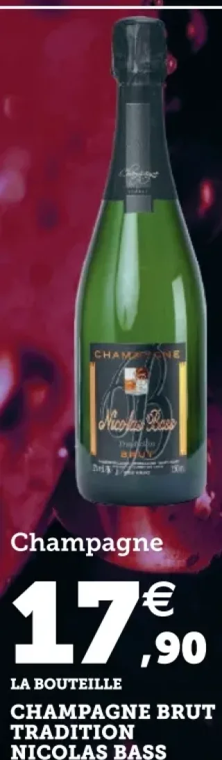 Champagne Brut Tradition Nicolas Bass