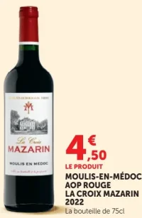 Moulis-en-Médoc AOP Rouge La Croix Mazarin 2022