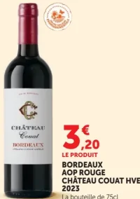 Bordeaux AOP Rouge Château Couat HVE 2023