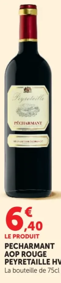 PECHARMANT AOP ROUGE PEYRETAILLE HVE3
