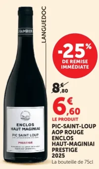 Pic-Saint-Loup AOP Rouge Enclos Haut-Maginiai Prestige 2025