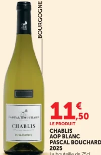 Chablis AOP Blanc Pascal Bouchard 2025
