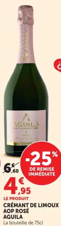 CRÉMANT DE LIMOUX AOP ROSÉ AGUILA