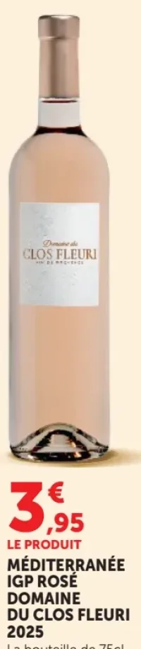 Méditerranée IGP Rosé Domaine du Clos Fleuri 2025