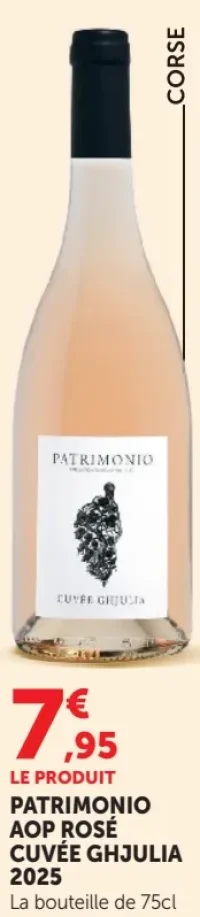 Patrimonio AOP Rosé Cuvée Ghjulia 2025