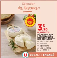 PÉLARDON AOP LA FROMAGERIE DES CÉVENNES