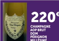 Champagne AOP Brut Dom Pérignon Millésimé