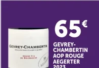 Gevrey-Chambertin AOP Rouge Aegerter 2023