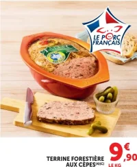 Terrine forestière aux cèpes