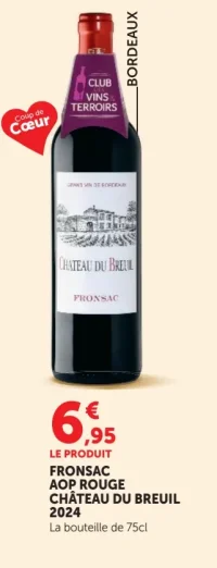 CHÂTEAU DU BREUIL FRONSAC AOP ROUGE 2024