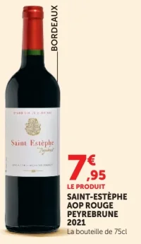 Peyrebrune Saint-Estèphe AOP Rouge 2021
