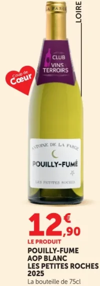 Pouilly-Fume AOP Blanc Les Petites Roches