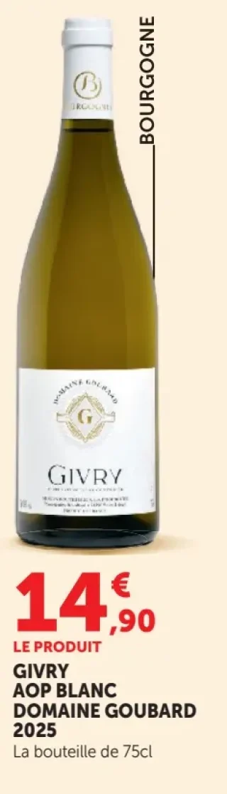 GIVRY AOP BLANC DOMAINE GOUBARD 2025