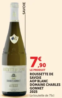 ROUSSETTE DE SAVOIE AOP BLANC DOMAINE CHARLES GONNET 2025