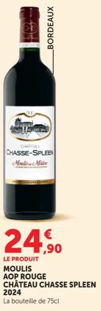 CHÂTEAU CHASSE-SPLEEN MOULIS AOP ROUGE 2024