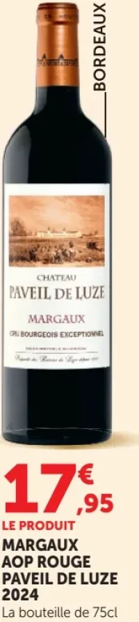 Château Paveil de Luze Margaux AOP Rouge 2024