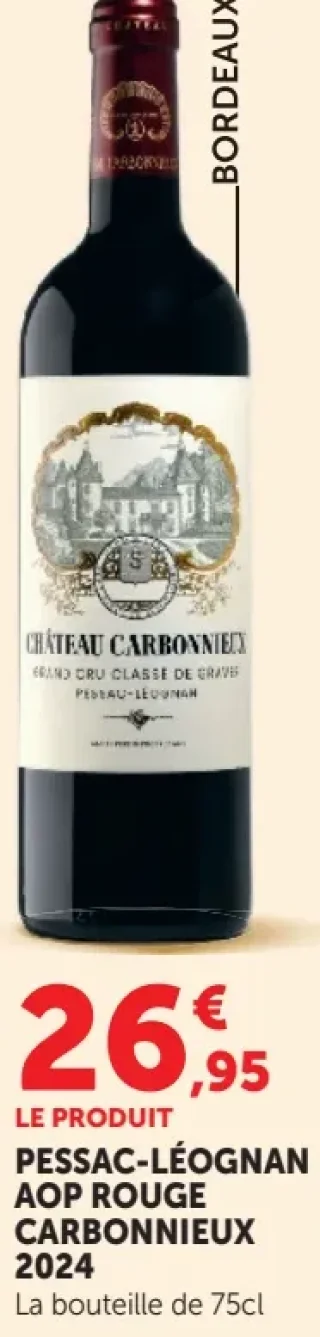 Château Carbonnieux 2024 Pessac-Léognan AOP Rouge