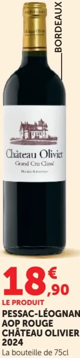 Château Olivier 2024 Pessac-Léognan AOP Rouge
