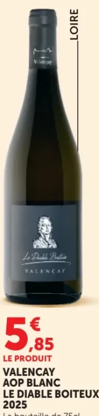 VALENCAY AOP BLANC LE DIABLE BOITEUX 2025