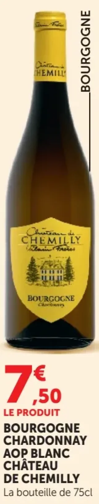 Château de Chemilly Bourgogne Chardonnay AOP Blanc