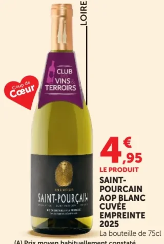 Saint-Pourçain AOP Blanc Cuvée Empreinte