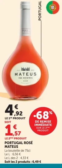 Portugal Rosé Mateus