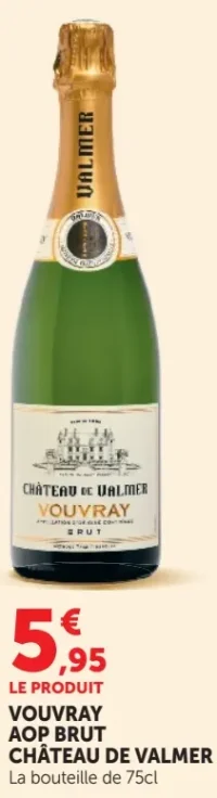 Vouvray AOP Brut Château de Valmer