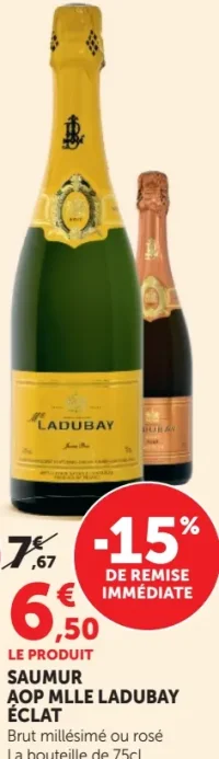 Saumur AOP Mlle Ladubay Éclat