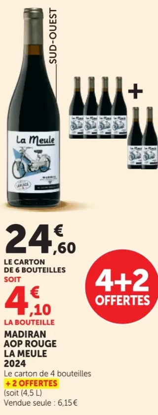 Vin rouge Madiran AOP La Meule 2024