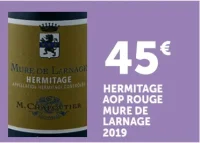 Hermitage AOP Rouge Mure de Larnage M. Chapoutier 2019