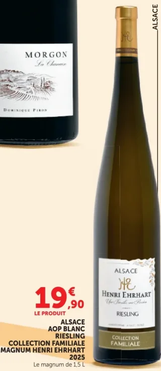 Alsace AOP Blanc Riesling Collection Familiale Magnum Henri Ehrhart