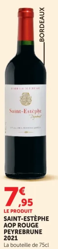 SAINT-ESTÈPHE AOP ROUGE PEYREBRUNE 2021