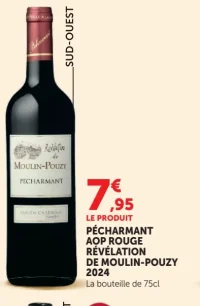 PÉCHARMANT AOP ROUGE RÉVÉLATION DE MOULIN-POUZY 2024