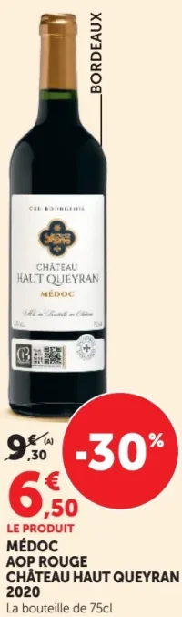 CHÂTEAU HAUT QUEYRAN MÉDOC AOP ROUGE 2020