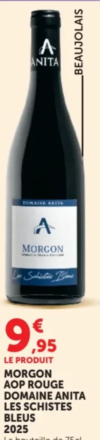 MORGON AOP ROUGE DOMAINE ANITA LES SCHISTES BLEUS 2025