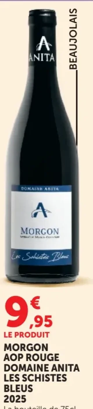 MORGON AOP ROUGE DOMAINE ANITA LES SCHISTES BLEUS 2025