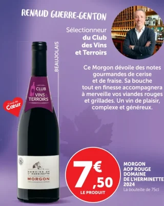 MORGON AOP ROUGE DOMAINE DE L'HERMINETTE