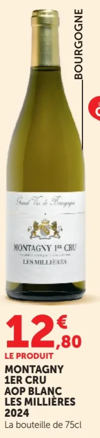 MONTAGNY 1ER CRU AOP BLANC LES MILLIÈRES 2024