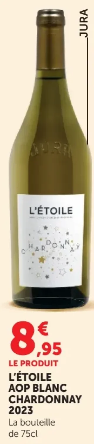 L'Étoile AOP Blanc Chardonnay 2023