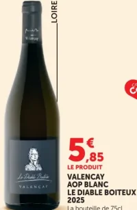Valençay AOP Blanc Le Diable Boiteux 2019
