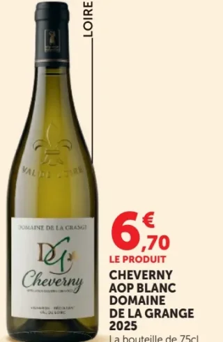 Cheverny AOP Blanc Domaine de la Grange 2019