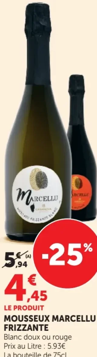 MOUSSEUX MARCELLU FRIZZANTE