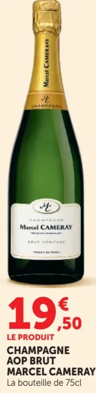 CHAMPAGNE AOP BRUT MARCEL CAMERAY