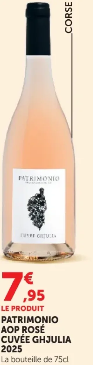 Patrimonio AOP Rosé Cuvée Ghjulia 2025