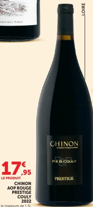 Chinon AOP Rouge Prestige Couly 2022
