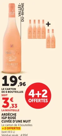 Ardèche IGP Rosé Cuvée d'une Nuit