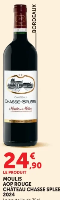 Château Chasse Spleen Moulis AOP Rouge 2024